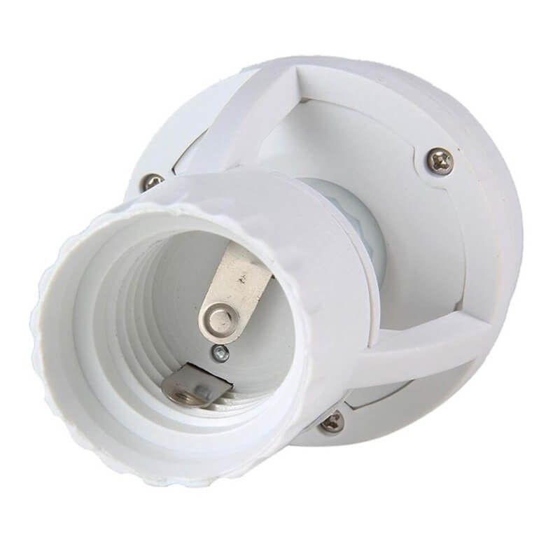 Foyu Ντουί Προέκτασης - Μετατροπέας Απλής Λάμπας Τύπου Ε27 σε Λάμπα με Φωτοκύτταρο για Ανίχνευση Κίνησης Foyu Ντουί Προέκτασης - Μετατροπέας Απλής Λάμπας Τύπου Ε27 σε Λάμπα με Φωτοκύτταρο για Ανίχνευση Κίνησης