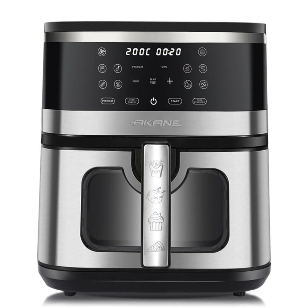 Φριτέζα Αέρος 8L 1700W με Οθόνη Αφής AKANE Φριτέζα Αέρος 8L 1700W με Οθόνη Αφής AKANE