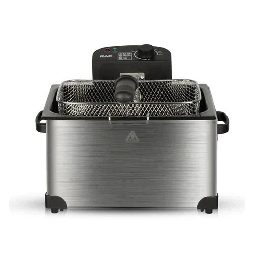 Φριτέζα Λαδίου Raf Με Διπλό Αποσπώμενο Κάδο 5 Λίτρων Φριτέζα Λαδίου Raf Με Διπλό Αποσπώμενο Κάδο 5 Λίτρων