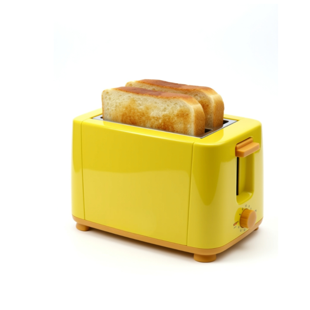 Φρυγανιέρα 2 Θέσεων 900W - Κίτρινη Andowl Φρυγανιέρα 2 Θέσεων 900W - Κίτρινη Andowl