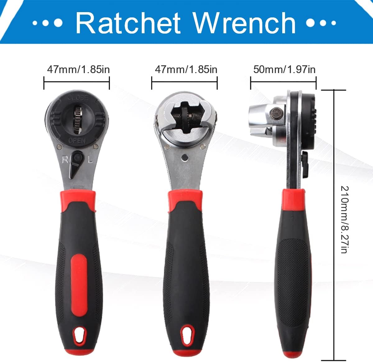 Γαλλικό Κλειδί με Καστάνια 6.5 - 22mm & Μήκος 20cm Γαλλικό Κλειδί με Καστάνια 6.5 - 22mm & Μήκος 20cm