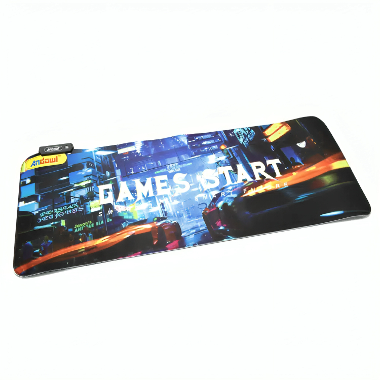 Gaming Mousepad XXL με Φωτισμό RGB 80 cm - Games Start - Andowl Gaming Mousepad XXL με Φωτισμό RGB 80 cm - Games Start - Andowl