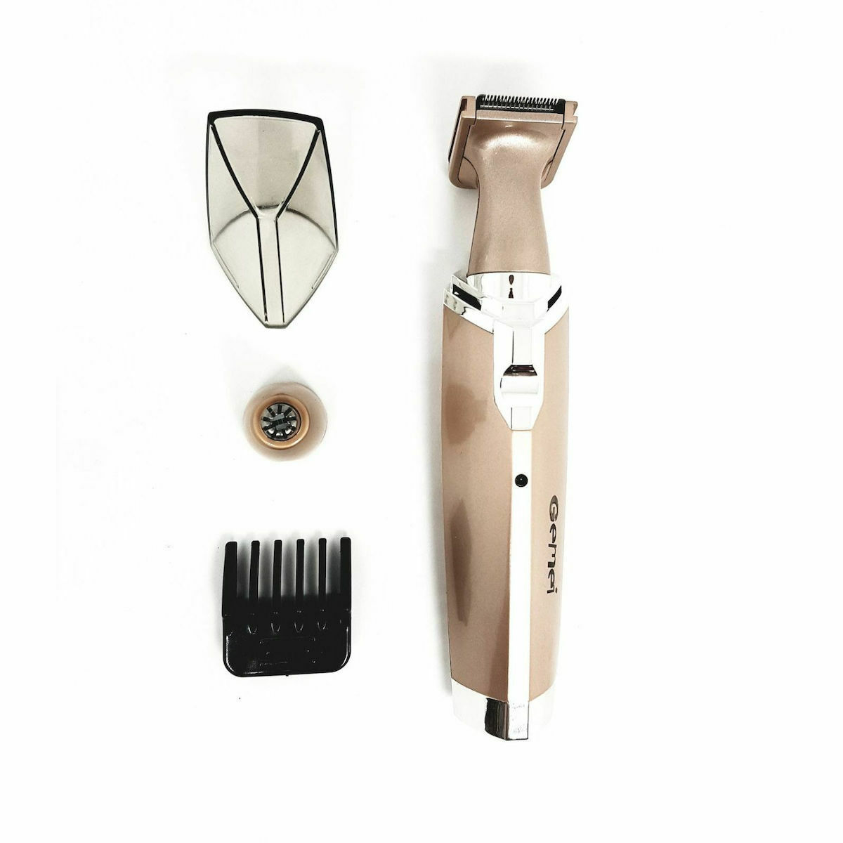 Gemei Σετ Επαναφορτιζόμενης Κουρευτικής Μηχανής με Ρυθμιζόμενη Ταχύτητα, Αθόρυβη Λειτουργία και Αξεσουάρ Gemei Σετ Επαναφορτιζόμενης Κουρευτικής Μηχανής με Ρυθμιζόμενη Ταχύτητα, Αθόρυβη Λειτουργία και Αξεσουάρ