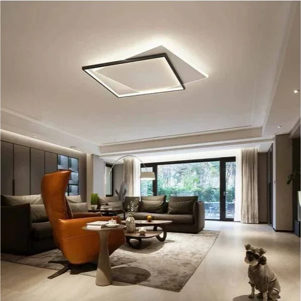 Γεωμετρικό Τετράγωνο Φωτιστικό Οροφής 39W με Led και Ρυθμιζόμενη Θερμοκρασία Φωτισμού Γεωμετρικό Τετράγωνο Φωτιστικό Οροφής 39W με Led και Ρυθμιζόμενη Θερμοκρασία Φωτισμού