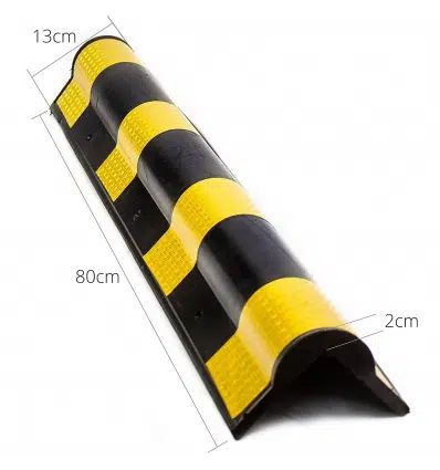 Γωνιά Προστασίας από Ελαστικό Στρογγυλεμένης Ακμής Πάχους 20mm Γωνιά Προστασίας από Ελαστικό Στρογγυλεμένης Ακμής Πάχους 20mm