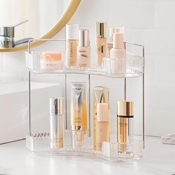 Γωνιακή Βάση Οργάνωσης Καλλυντικών 2 Επιπέδων Γωνιακή Βάση Οργάνωσης Καλλυντικών 2 Επιπέδων