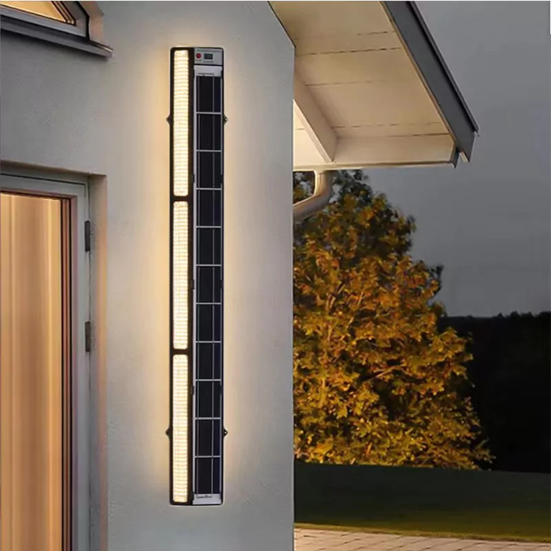 Γραμμικό Επιτοίχιο Αδιάβροχο Ηλιακό Φωτιστικό 324 LED 20W Washer Λευκού Φωτισμού 6000Κ με Ενσωματωμένο Ηλιακό Πάνελ & Τηλεχειριστήριο Γραμμικό Επιτοίχιο Αδιάβροχο Ηλιακό Φωτιστικό 324 LED 20W Washer Λευκού Φωτισμού 6000Κ με Ενσωματωμένο Ηλιακό Πάνελ & Τηλεχειριστήριο