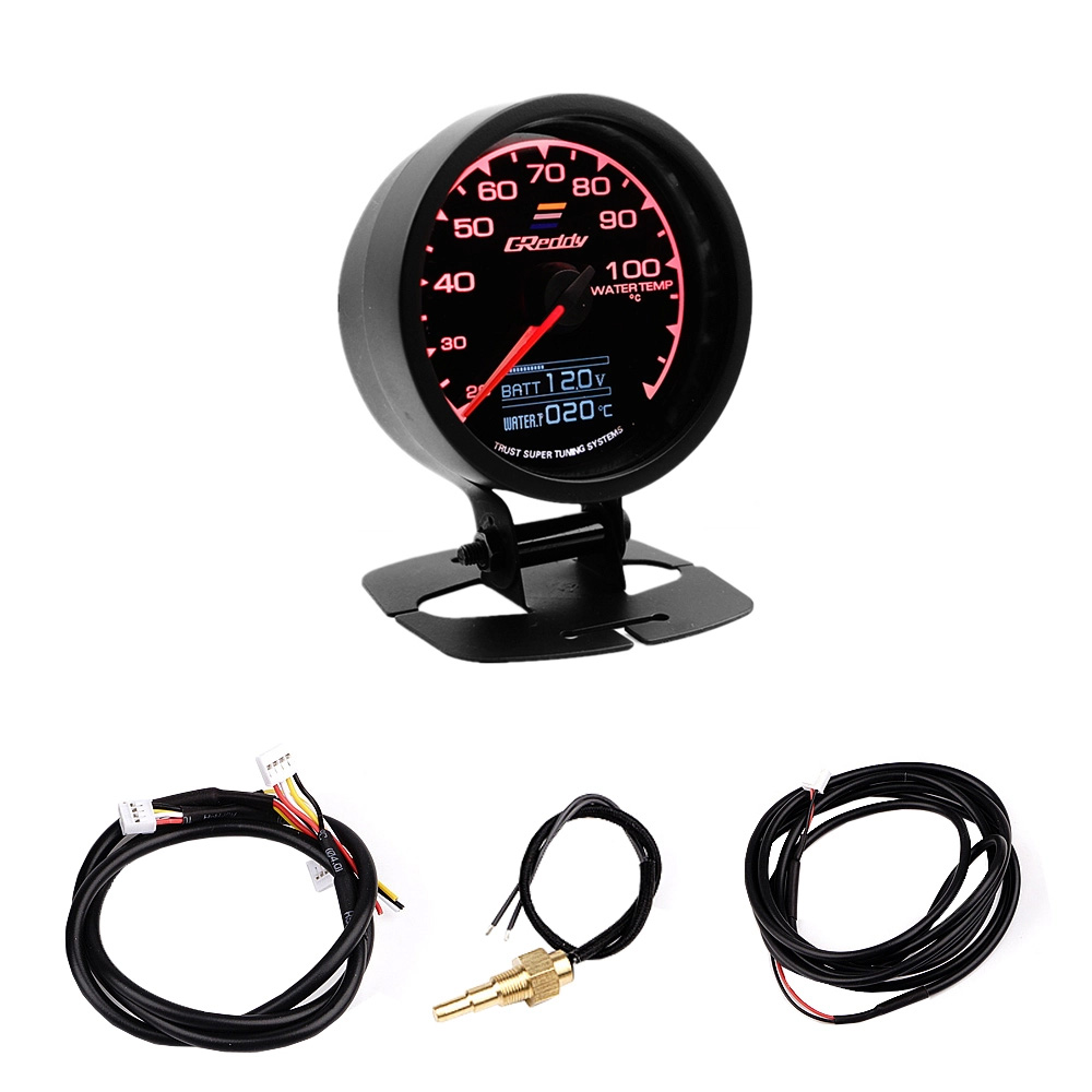 GReddy Ψηφιακό Όργανο Πίεσης Νερού & Βολτόμετρο Αυτοκινήτου 65mm με LED Ενδείξεις GReddy Ψηφιακό Όργανο Πίεσης Νερού & Βολτόμετρο Αυτοκινήτου 65mm με LED Ενδείξεις