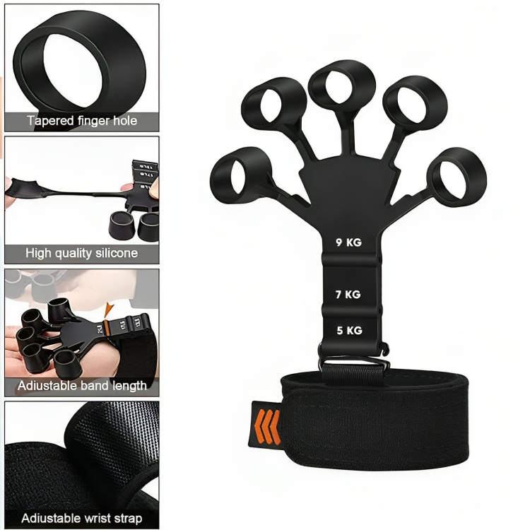Όργανο Ενδυνάμωσης Χεριού & Δακτύλων Καουτσούκ - Με 3 Επίπεδα Αντίστασης - Hand Grip Strengthener Όργανο Ενδυνάμωσης Χεριού & Δακτύλων Καουτσούκ - Με 3 Επίπεδα Αντίστασης - Hand Grip Strengthener