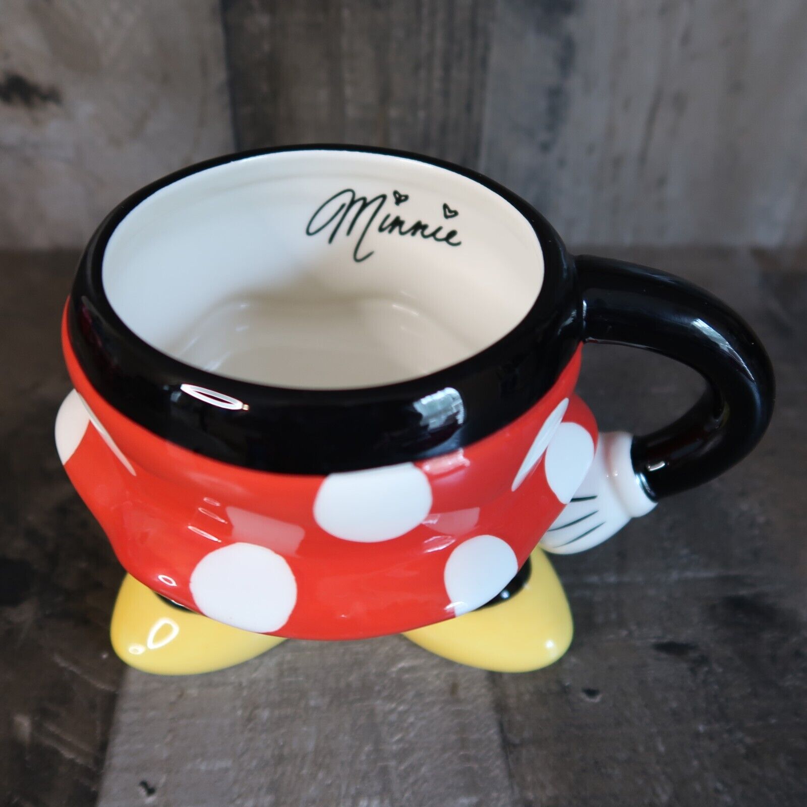 Γυαλιστερή Κούπα MEGA με Σχήμα Minnie Mouse - Mickey Mouse Disney Χωρητικότητας 310 mL Γυαλιστερή Κούπα MEGA με Σχήμα Minnie Mouse - Mickey Mouse Disney Χωρητικότητας 310 mL