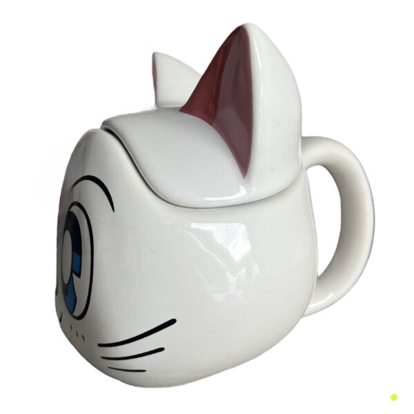 Γυαλιστερή Κούπα MEGA σε Σχημα Artemis - Sailor Moon με Καπάκι Χωρητικότητας 350 mL Γυαλιστερή Κούπα MEGA σε Σχημα Artemis - Sailor Moon με Καπάκι Χωρητικότητας 350 mL