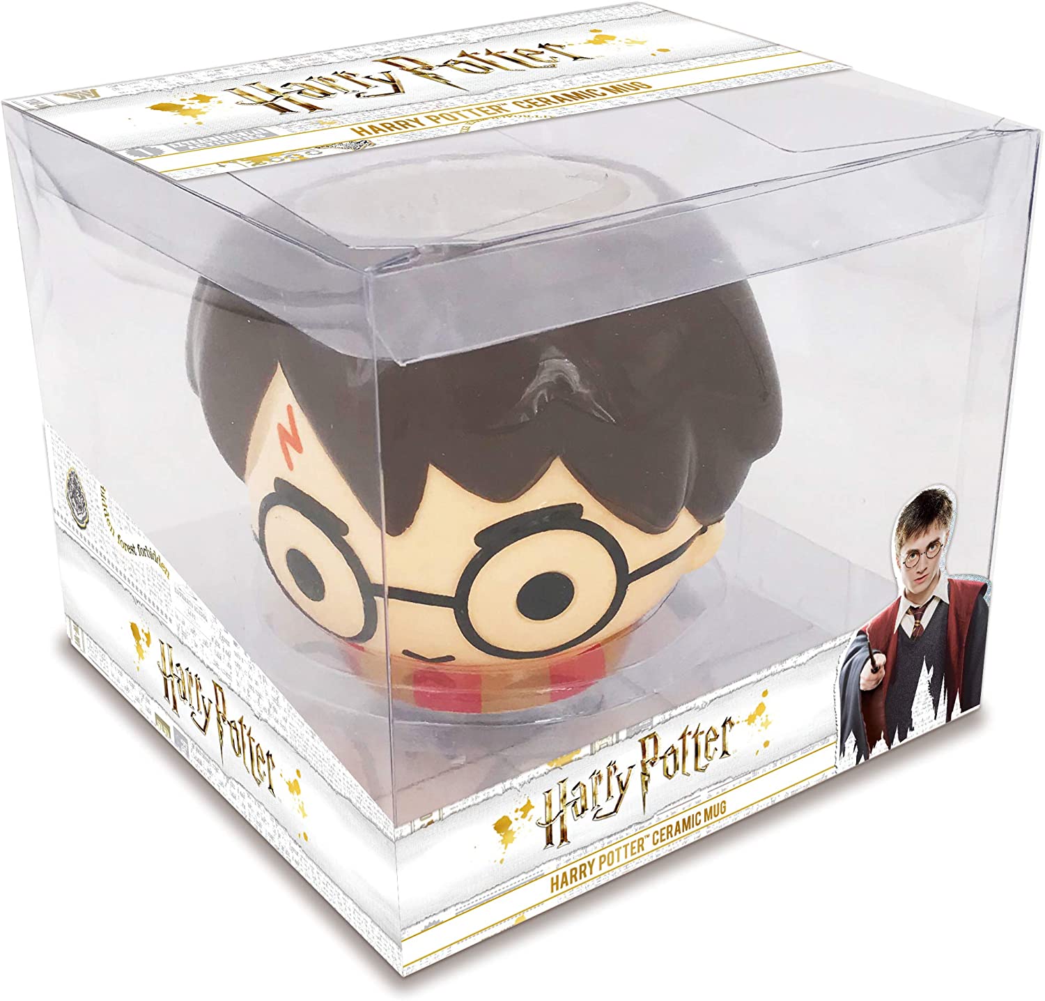 Γυαλιστερή Κούπα MEGA σε Σχήμα Harry Potter Χωρητικότητας 600 mL Γυαλιστερή Κούπα MEGA σε Σχήμα Harry Potter Χωρητικότητας 600 mL