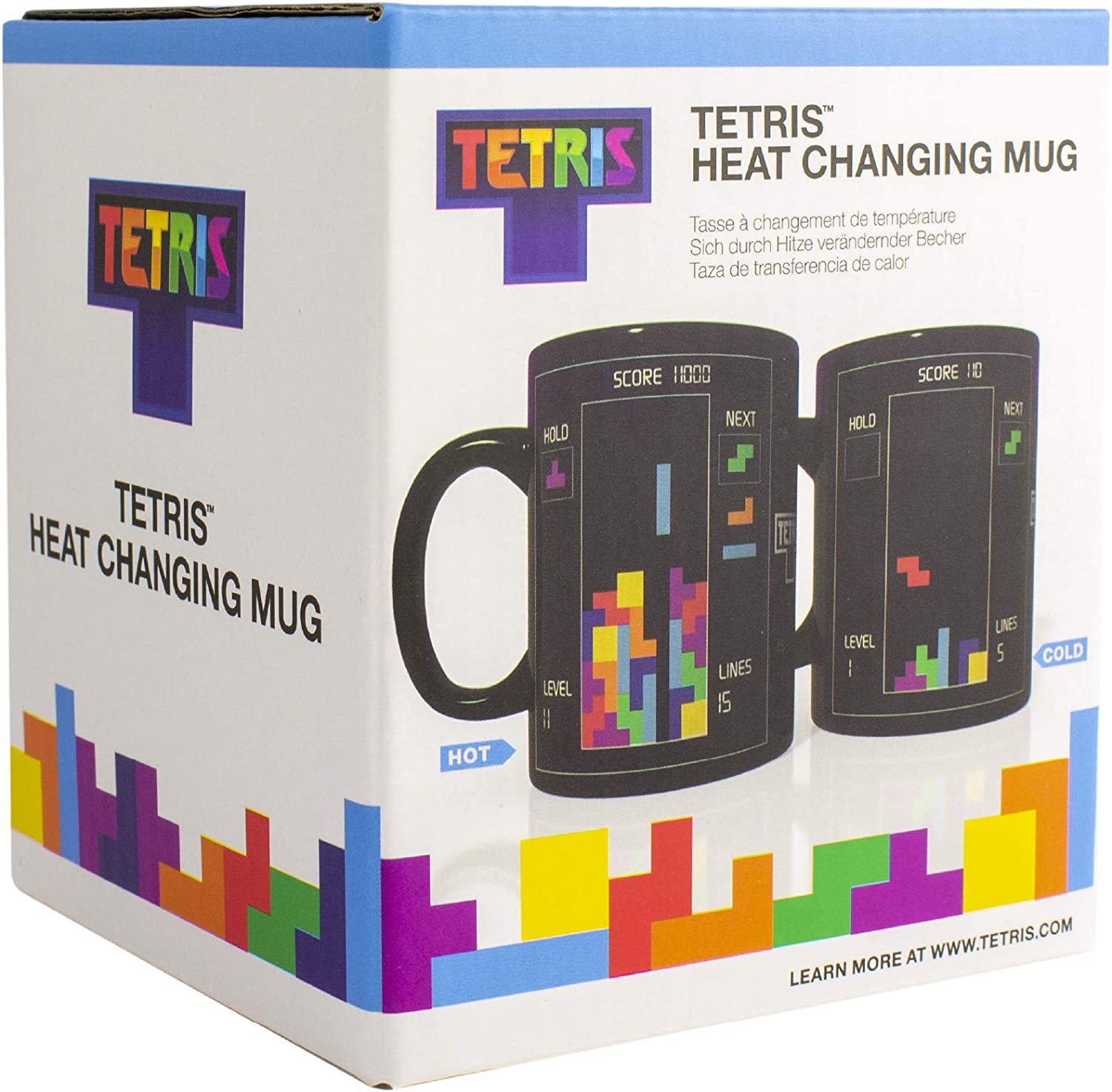 Γυαλιστερή Μαγική Θερμοχρωμική Κούπα Mega Tetris - Thermosensitive Χωρητικότητας 330 mL Γυαλιστερή Μαγική Θερμοχρωμική Κούπα Mega Tetris - Thermosensitive Χωρητικότητας 330 mL