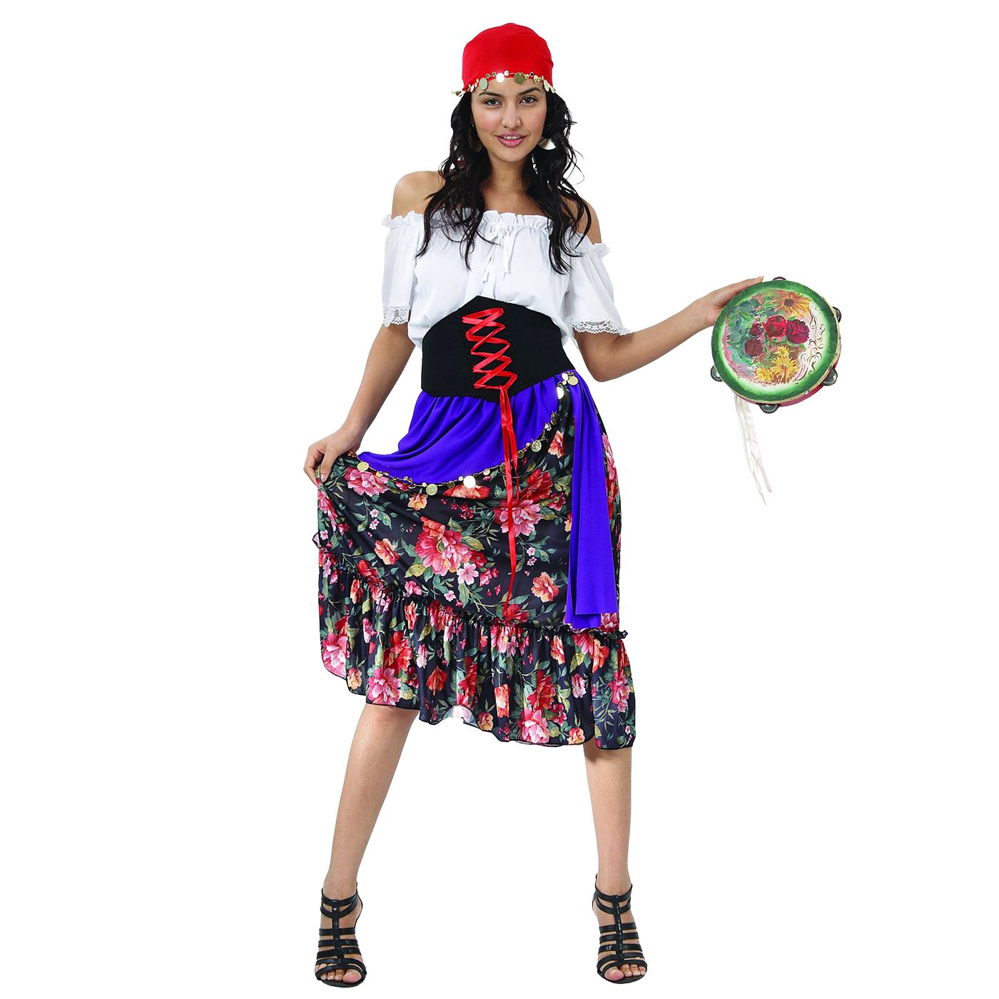 Γυναικεία Αποκριάτικη Στολή Τσιγγάνα - One Size - Carnavalista Γυναικεία Αποκριάτικη Στολή Τσιγγάνα - One Size - Carnavalista