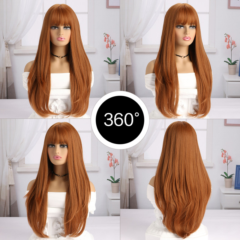 Γυναικεία Συνθετική Περούκα - Μαύρο Χρώμα με Κυματιστό Χτένισμα Γυναικεία Συνθετική Περούκα - Μαύρο Χρώμα με Κυματιστό Χτένισμα