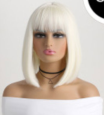 Γυναικεία Περούκα Καρέ με Αφέλειες σε 3 Χρώματα Γυναικεία Περούκα Καρέ με Αφέλειες σε 3 Χρώματα