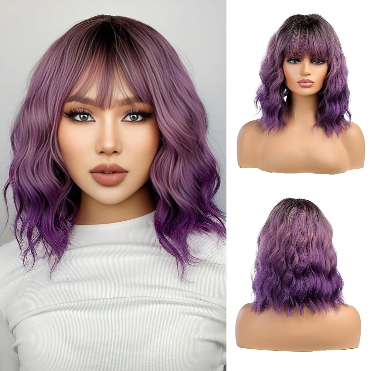 Γυναικεία Συνθετική Περούκα - Κοντή με Κυματιστό Χτένισμα και Αφέλειες - 3 Χρώματα Γυναικεία Συνθετική Περούκα - Κοντή με Κυματιστό Χτένισμα και Αφέλειες - 3 Χρώματα