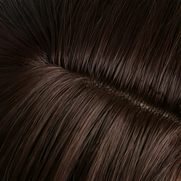 Γυναικεία Περούκα - Σκούρο Καφέ με Μακρύ Καρέ Γυναικεία Περούκα - Σκούρο Καφέ με Μακρύ Καρέ