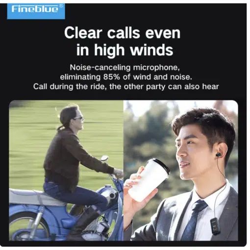 andsfree Ακουστικό Bluetooth με Επεκτεινόμενο Καλώδιο Fineblue F580 Κόκκινο andsfree Ακουστικό Bluetooth με Επεκτεινόμενο Καλώδιο Fineblue F580 Κόκκινο