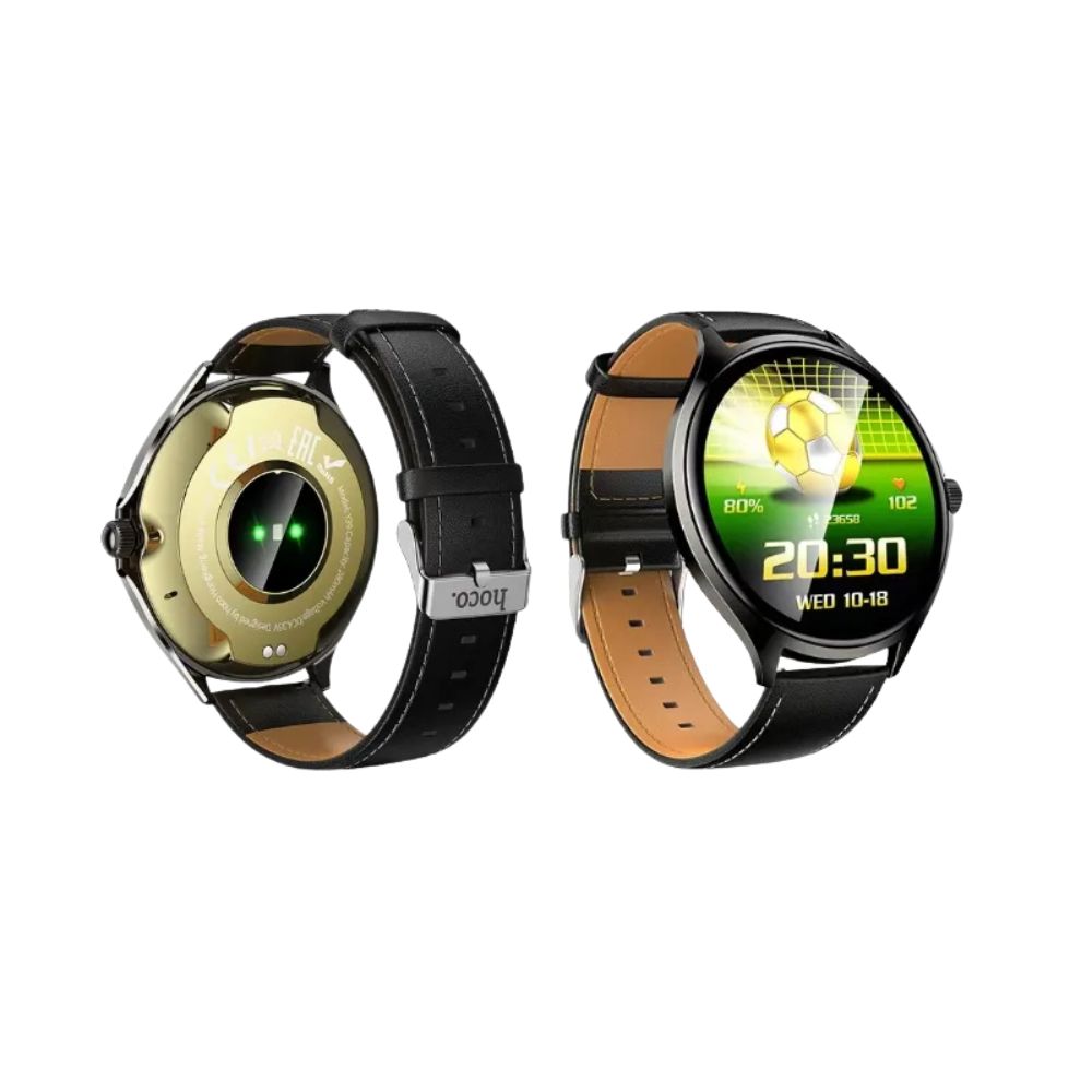Hoco GPS Smartwatch με Ελληνικό Μενού και Bluetooth Κλήσεις Μαύρο Hoco GPS Smartwatch με Ελληνικό Μενού και Bluetooth Κλήσεις Μαύρο