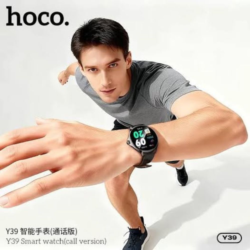 Hoco GPS Smartwatch με Ελληνικό Μενού και Bluetooth Κλήσεις Μαύρο Hoco GPS Smartwatch με Ελληνικό Μενού και Bluetooth Κλήσεις Μαύρο