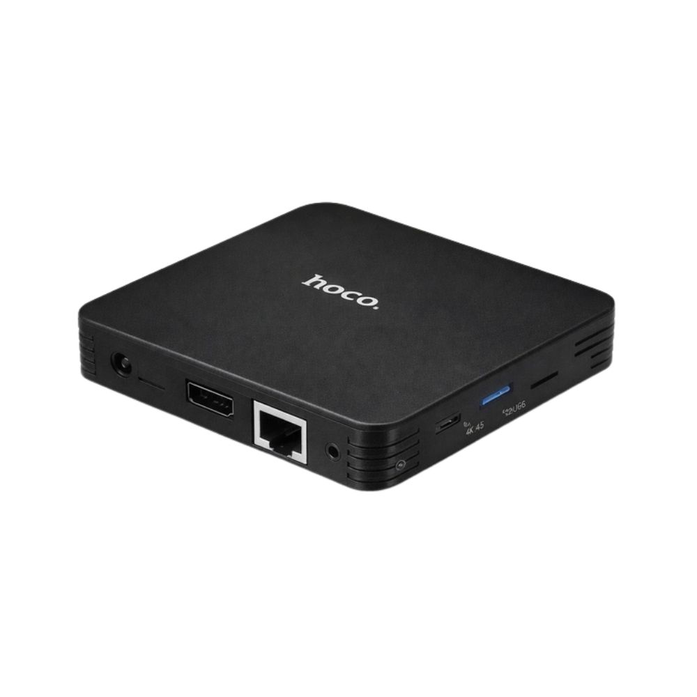 Hoco Plus 4K UHD TV Box με Android 12, Wi-Fi Dual Band και 4GB RAM Hoco Plus 4K UHD TV Box με Android 12, Wi-Fi Dual Band και 4GB RAM