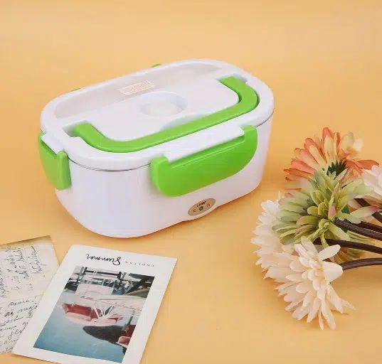 Hoomei Ηλεκτρικό Θερμαινόμενο Αεροστεγές Δοχείο Φαγητού 40W Inox Πράσινο Hoomei Ηλεκτρικό Θερμαινόμενο Αεροστεγές Δοχείο Φαγητού 40W Inox Πράσινο