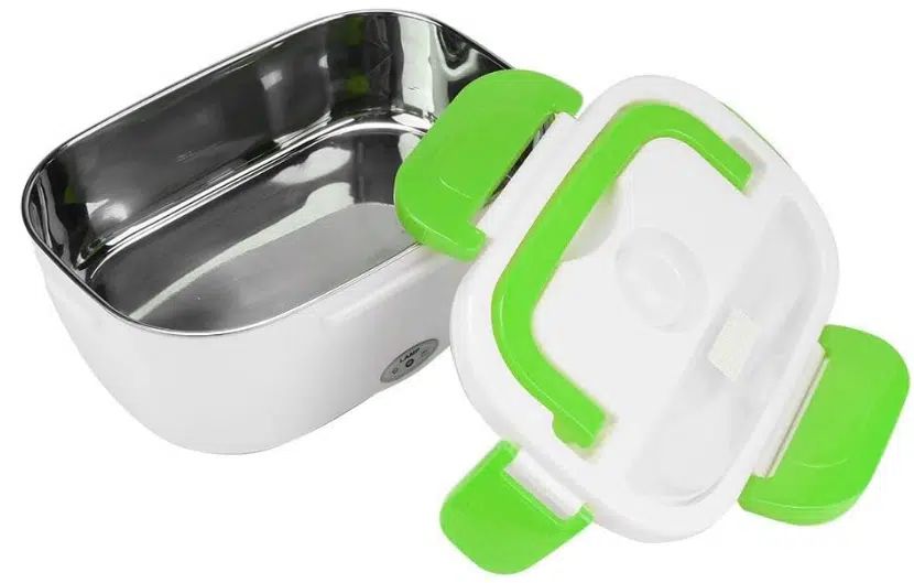 Hoomei Ηλεκτρικό Θερμαινόμενο Αεροστεγές Δοχείο Φαγητού 40W Inox Πράσινο Hoomei Ηλεκτρικό Θερμαινόμενο Αεροστεγές Δοχείο Φαγητού 40W Inox Πράσινο