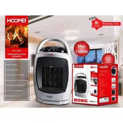 Hoomei Κεραμική Επιδαπέδια Σόμπα Χαλαζία - Θερμαντικό Σώμα 1600W με Πλέγμα Ασφαλείας Διακόπτη Πτώσης Λαβή Μεταφοράς Hoomei Κεραμική Επιδαπέδια Σόμπα Χαλαζία - Θερμαντικό Σώμα 1600W με Πλέγμα Ασφαλείας Διακόπτη Πτώσης Λαβή Μεταφοράς