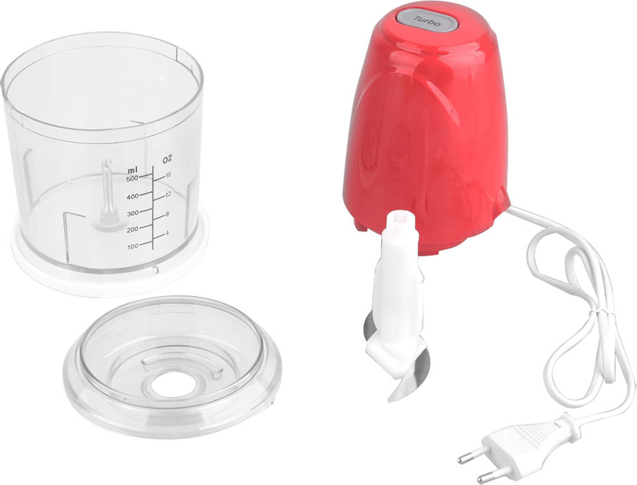 Hoomei Multi-Πολυκόπτης 260W με Λεπίδες από Ανοξείδωτο Ατσάλι & Δοχείο 500ml Hoomei Multi-Πολυκόπτης 260W με Λεπίδες από Ανοξείδωτο Ατσάλι & Δοχείο 500ml