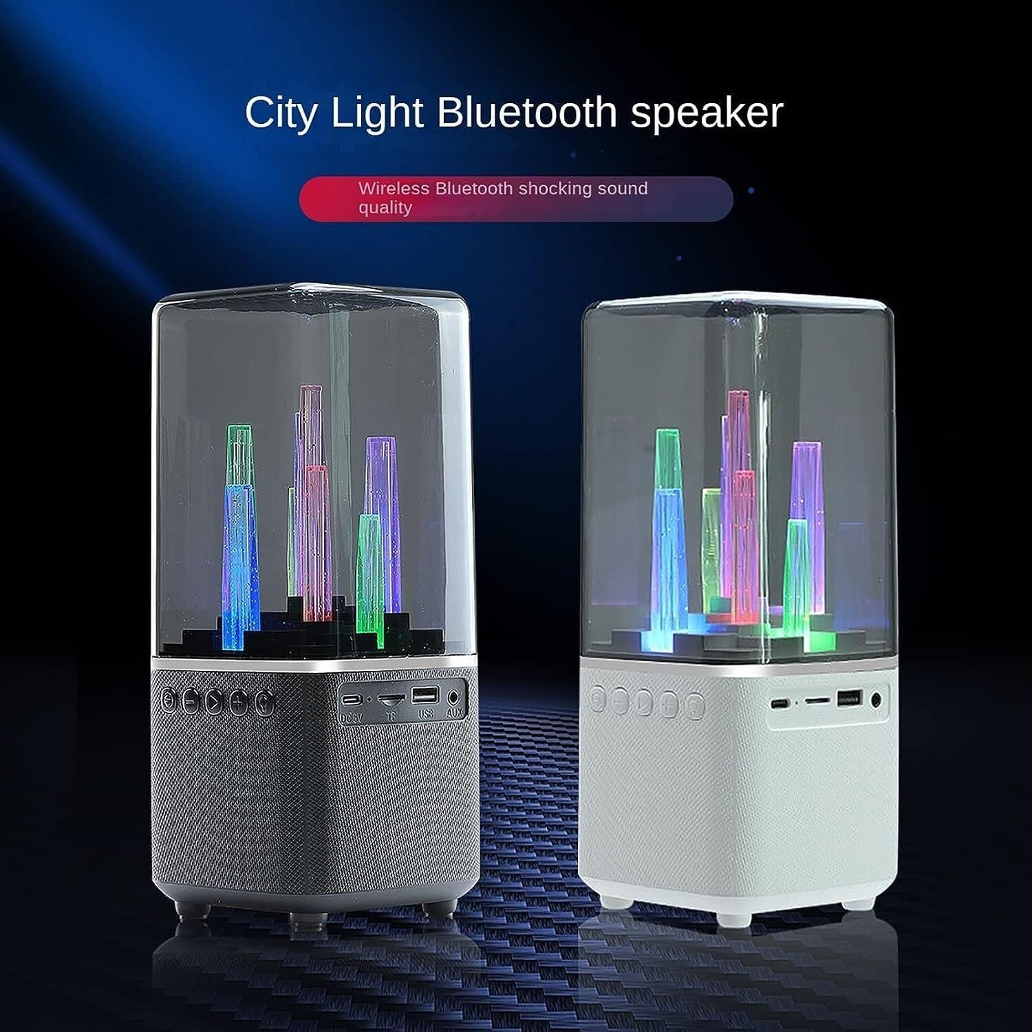 Hotbox Ηχείο Bluetooth 5W με LED - Συνδεσιμότητα με AUX / 3.5mm, MicroSD, USB Hotbox Ηχείο Bluetooth 5W με LED - Συνδεσιμότητα με AUX / 3.5mm, MicroSD, USB