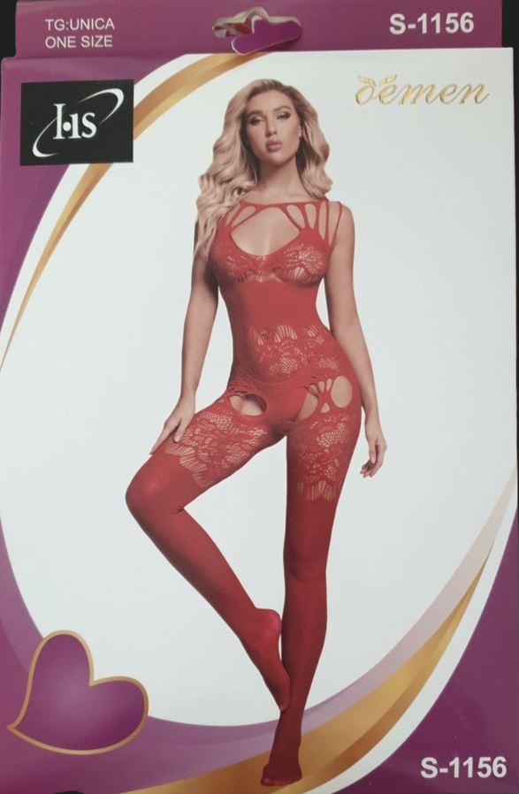 HS Αισθησιακό Κόκκινο Ολόσωμο Εσώρουχο See Through One Size - Sexy Lingerie HS Αισθησιακό Κόκκινο Ολόσωμο Εσώρουχο See Through One Size - Sexy Lingerie