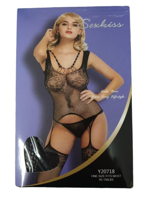HS Αισθησιακό Μαύρο Ολόσωμο Εσώρουχο See Through One Size - Sexy Lingerie HS Αισθησιακό Μαύρο Ολόσωμο Εσώρουχο See Through One Size - Sexy Lingerie