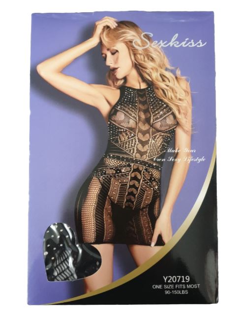 HS Αισθησιακό Μαύρο Ολόσωμο Εσώρουχο See Through One Size - Sexy Lingerie HS Αισθησιακό Μαύρο Ολόσωμο Εσώρουχο See Through One Size - Sexy Lingerie