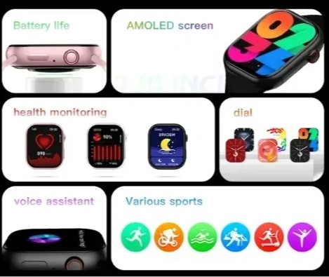 HW9 Pro2 Smartwatch με Παλμογράφο - Συνδεσιμότητα με Android μέσω Bluetooth - Οθόνη Αφής Amoled 2.01 Ιντσών HW9 Pro2 Smartwatch με Παλμογράφο - Συνδεσιμότητα με Android μέσω Bluetooth - Οθόνη Αφής Amoled 2.01 Ιντσών