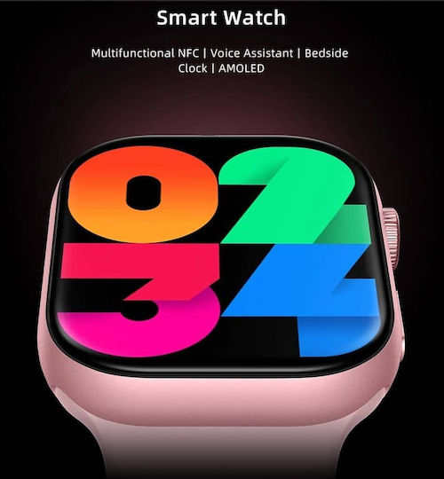 HW9 Pro2 Smartwatch με Παλμογράφο - Συνδεσιμότητα με Android μέσω Bluetooth - Οθόνη Αφής Amoled 2.01 Ιντσών HW9 Pro2 Smartwatch με Παλμογράφο - Συνδεσιμότητα με Android μέσω Bluetooth - Οθόνη Αφής Amoled 2.01 Ιντσών