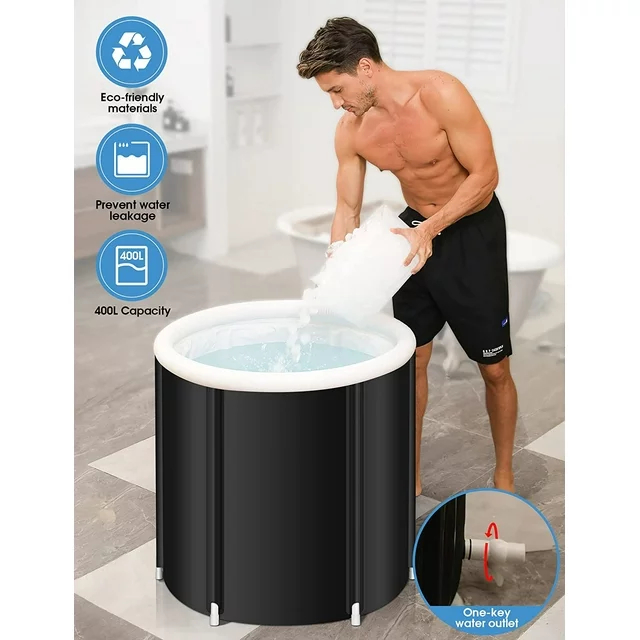 ICEHIL - Ice Bath Tub Παγοθεραπείας για Αποθεραπεία - Κρυοθεραπεία στο Σπίτι ICEHIL - Ice Bath Tub Παγοθεραπείας για Αποθεραπεία - Κρυοθεραπεία στο Σπίτι