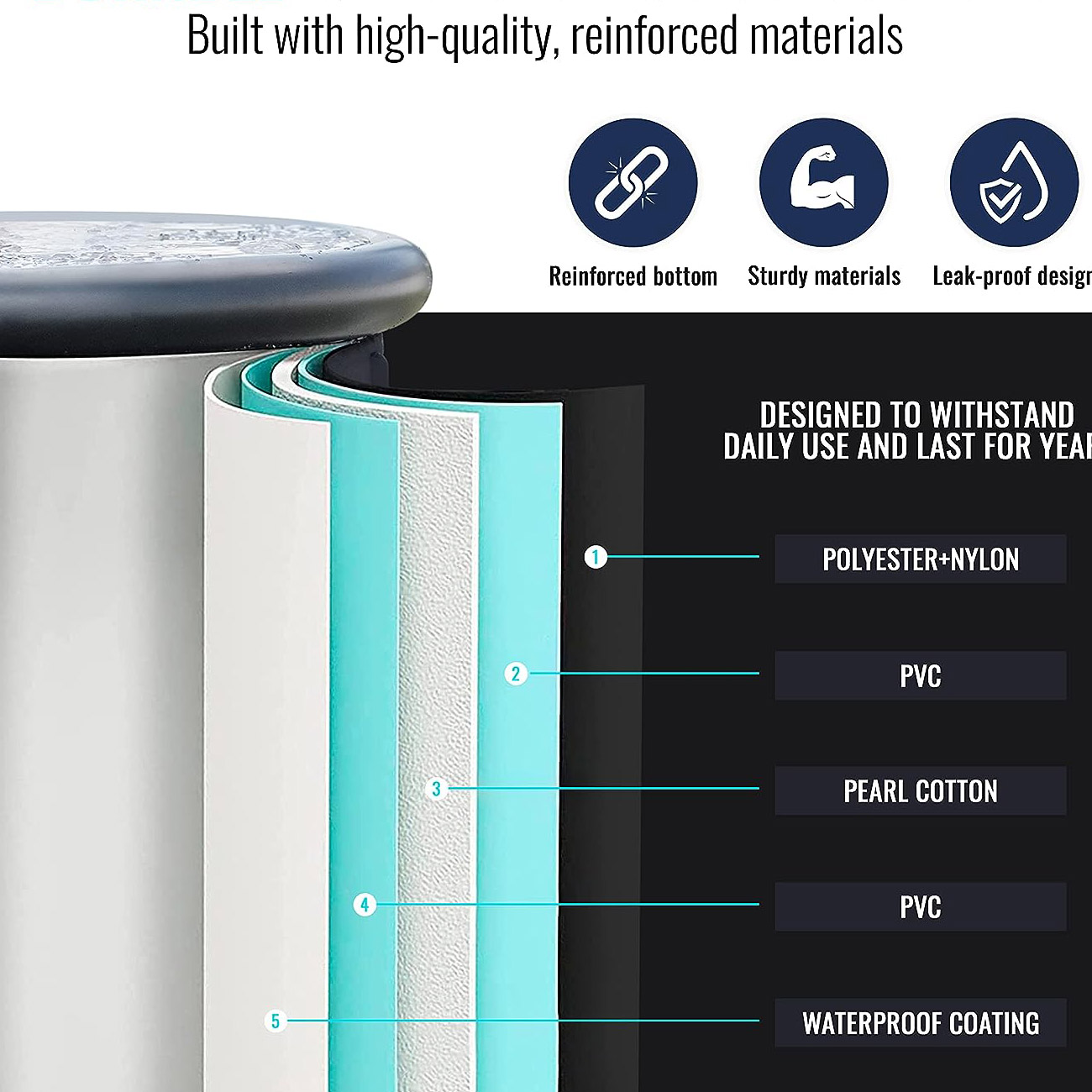 ICEHIL - Ice Bath Tub Παγοθεραπείας για Αποθεραπεία - Κρυοθεραπεία στο Σπίτι ICEHIL - Ice Bath Tub Παγοθεραπείας για Αποθεραπεία - Κρυοθεραπεία στο Σπίτι