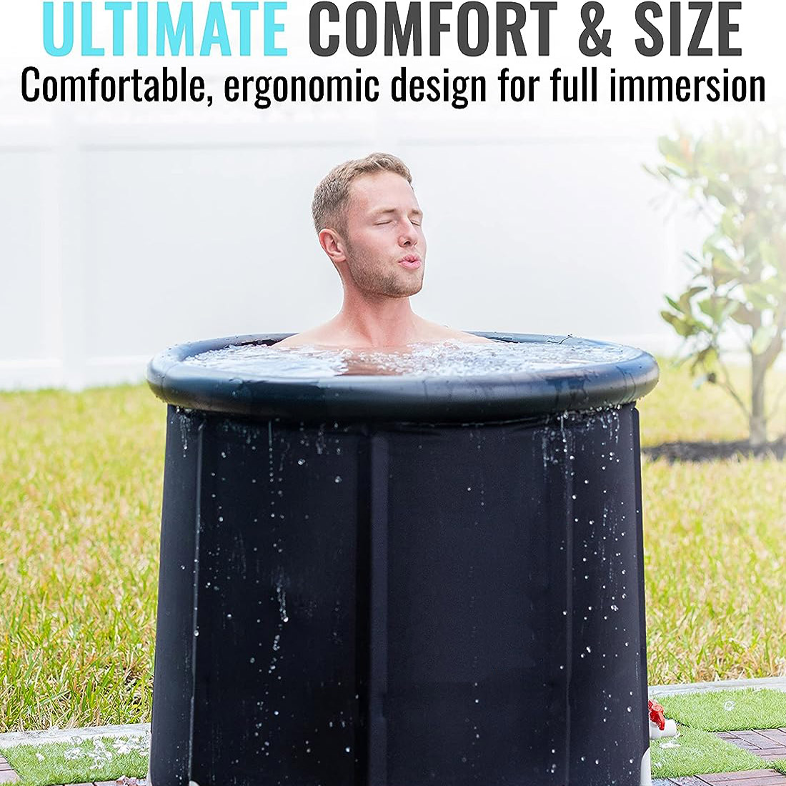 ICEHIL - Ice Bath Tub Παγοθεραπείας για Αποθεραπεία - Κρυοθεραπεία στο Σπίτι ICEHIL - Ice Bath Tub Παγοθεραπείας για Αποθεραπεία - Κρυοθεραπεία στο Σπίτι