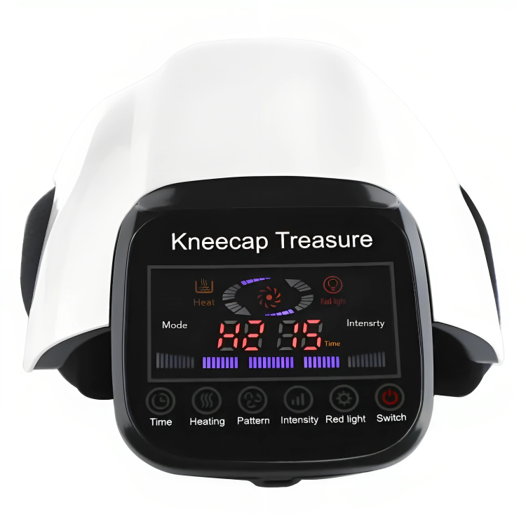 Ηλεκτρικά Θερμαινόμενη Συσκευή με Δόνηση για Μασάζ Γονάτου 3 σε 1 - Επαναφορτιζόμενη 2600mAh με 3 Επίπεδα Ρύθμισης Θερμοκρασίας & Πίεσης Ηλεκτρικά Θερμαινόμενη Συσκευή με Δόνηση για Μασάζ Γονάτου 3 σε 1 - Επαναφορτιζόμενη 2600mAh με 3 Επίπεδα Ρύθμισης Θερμοκρασίας & Πίεσης
