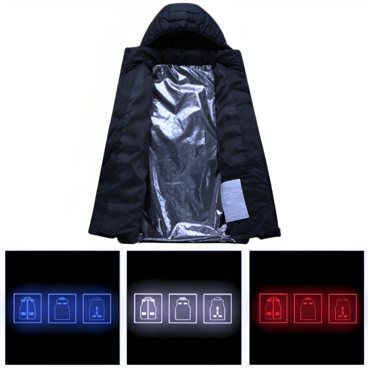 Ηλεκτρικά Θερμαινόμενο Αδιάβροχο Μπουφάν με Αποσπώμενη Κουκούλα - Με 11 Σημεία Θέρμανσης και 3 Επίπεδα Θερμοκρασίας - Μεγέθη M - XXXXL Ηλεκτρικά Θερμαινόμενο Αδιάβροχο Μπουφάν με Αποσπώμενη Κουκούλα - Με 11 Σημεία Θέρμανσης και 3 Επίπεδα Θερμοκρασίας - Μεγέθη M - XXXXL