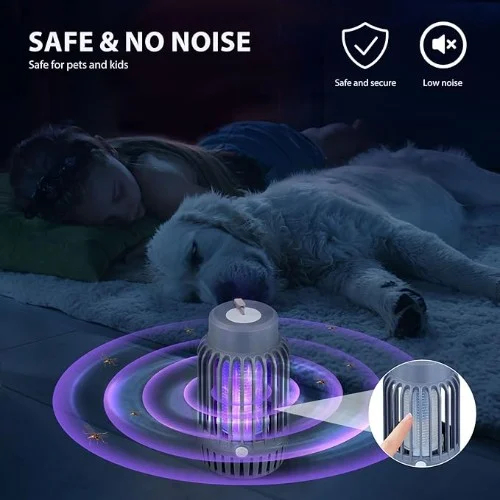 Ηλεκτρική Αντικουνουπική Λάμπα UV Hoomei 1.5W Ροζ – Προστασία από Κουνούπια και Έντομα Ηλεκτρική Αντικουνουπική Λάμπα UV Hoomei 1.5W Ροζ – Προστασία από Κουνούπια και Έντομα