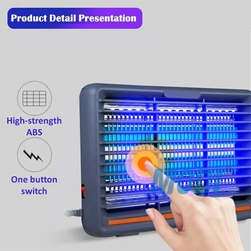 Ηλεκτρική Εντομοπαγίδα LED UV 10W 360° για Κουνούπια και Έντομα Αθόρυβη χωρίς Χημικά Ηλεκτρική Εντομοπαγίδα LED UV 10W 360° για Κουνούπια και Έντομα Αθόρυβη χωρίς Χημικά