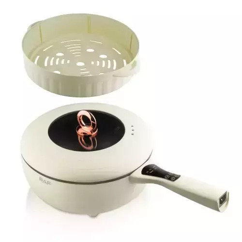 Raf Πολυμάγειρας 1500W με Χωρητικότητα 7lt Λευκός Raf Πολυμάγειρας 1500W με Χωρητικότητα 7lt Λευκός