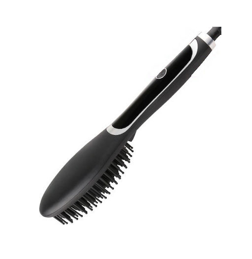 Ηλεκτρική Κεραμική Βούρτσα για Ίσιωμα με Οθόνη LCD Kemei -Μαύρο Ηλεκτρική Κεραμική Βούρτσα για Ίσιωμα με Οθόνη LCD Kemei -Μαύρο