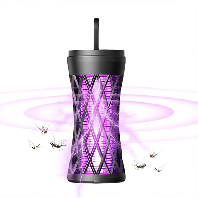 Ηλεκτρική Λάμπα Κατά Των Κουνουπιών 360° Προστασία με UV Φως και USB Ηλεκτρική Λάμπα Κατά Των Κουνουπιών 360° Προστασία με UV Φως και USB