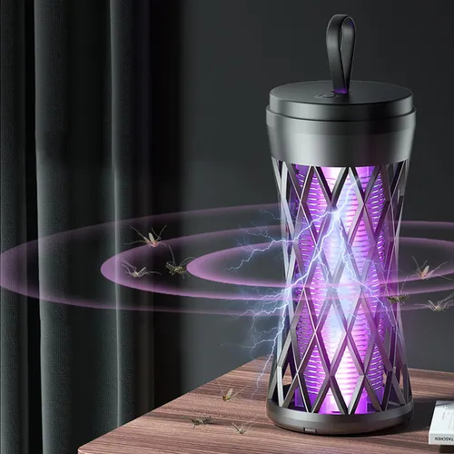 Ηλεκτρική Λάμπα Κατά Των Κουνουπιών 360° Προστασία με UV Φως και USB Ηλεκτρική Λάμπα Κατά Των Κουνουπιών 360° Προστασία με UV Φως και USB