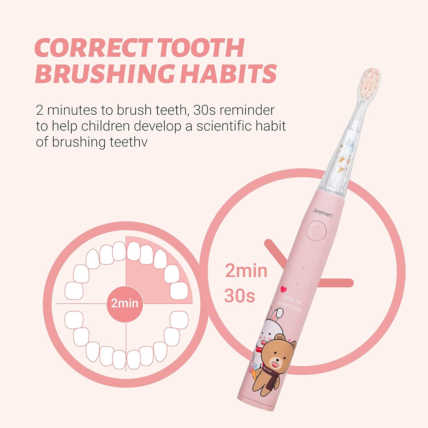 Ηλεκτρική Παιδική Οδοντόβουρτσα με LED και Σχέδια - MDHL Ηλεκτρική Παιδική Οδοντόβουρτσα με LED και Σχέδια - MDHL