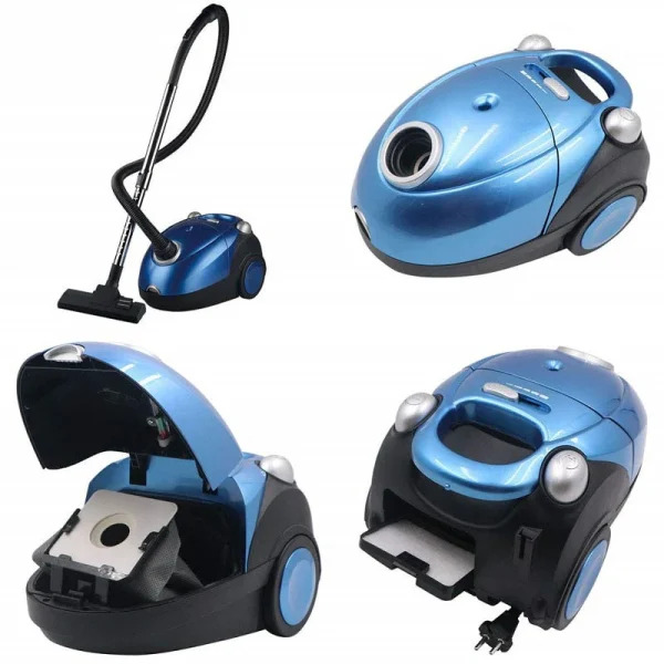 Ηλεκτρική Σκούπα 1200W με Πλενόμενη Σακούλα 2Lt - RAF Ηλεκτρική Σκούπα 1200W με Πλενόμενη Σακούλα 2Lt - RAF