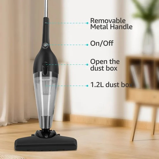 Ηλεκτρική Σκούπα Stick 4 σε 1 Cyclone 600W Χωρητικότητας 1,2L - Aigostar Ηλεκτρική Σκούπα Stick 4 σε 1 Cyclone 600W Χωρητικότητας 1,2L - Aigostar